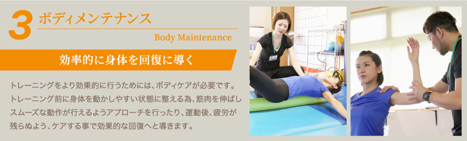 ボディメンテナンス